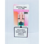 Crystal Pro Switch 30k Puffs-2 Flavours 1 Device – Cherry Berry + Fruit Bomb
