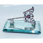 Light Pink Stone-21st Butterfly Key