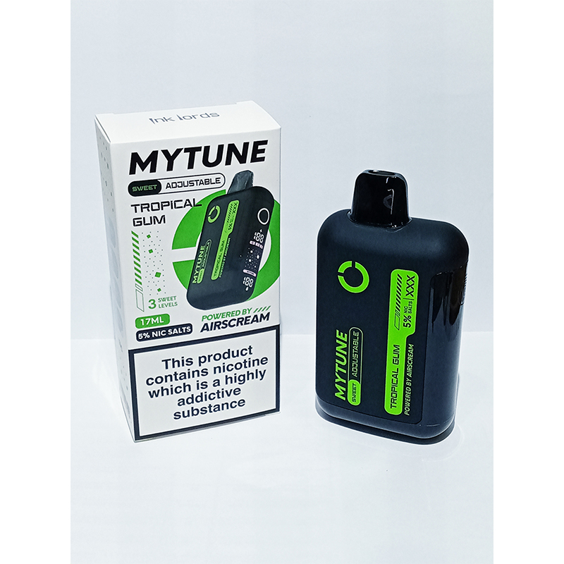 MYTUNE-TROPICAL-GUM Airscream MYTUNE Rechargeable Disposable- Tropical Gum - Image 1
