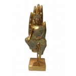 Gold Hand Buddha Murthi