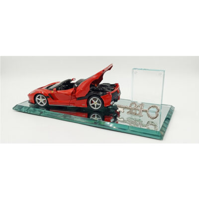 Assorted Car 21st Keys On A Glass Base - Image 13