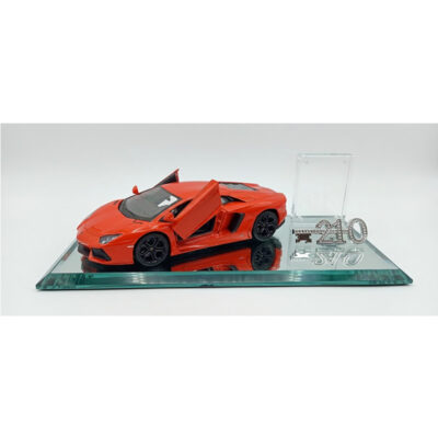 Assorted Car 21st Keys On A Glass Base - Image 9