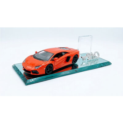 Assorted Car 21st Keys On A Glass Base - Image 8