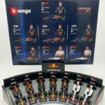 Burago 1:43 Scale Oracle F1 Red Bull Racing Formula 1 Deluxe Box Set (7-Pack)